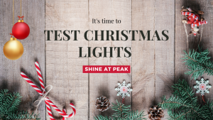 How to test christmas led lights