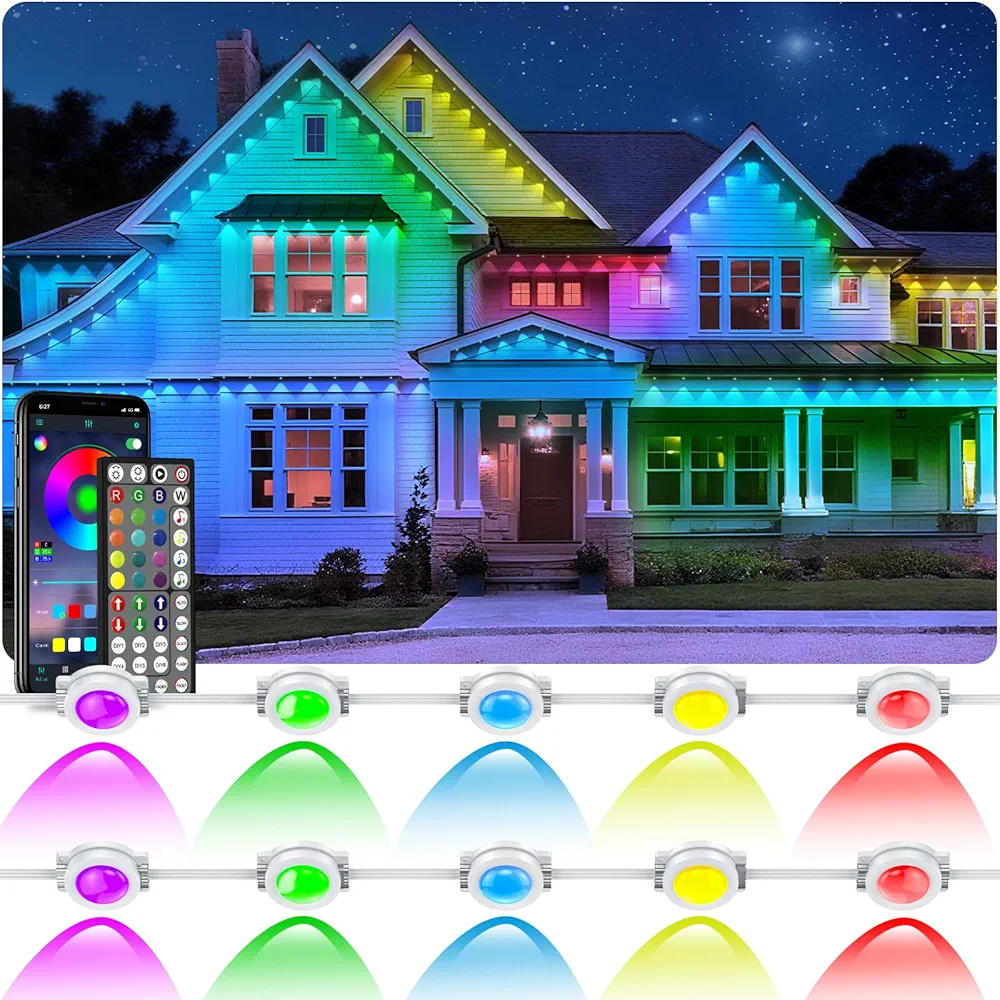 best diy permanent Christmas light kit
