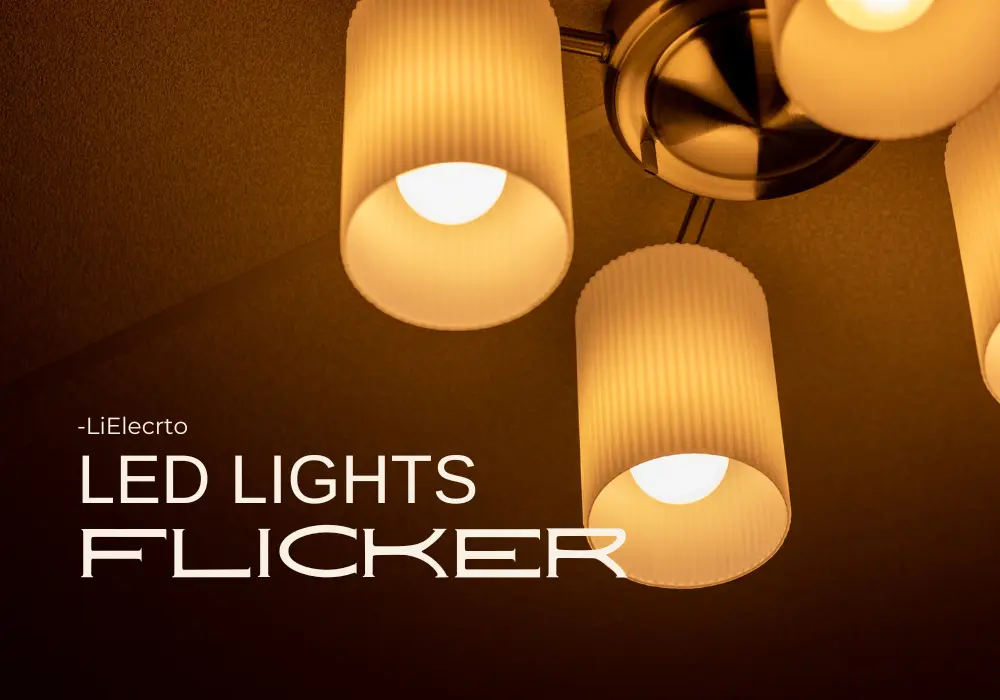 do led lights flicker when dying