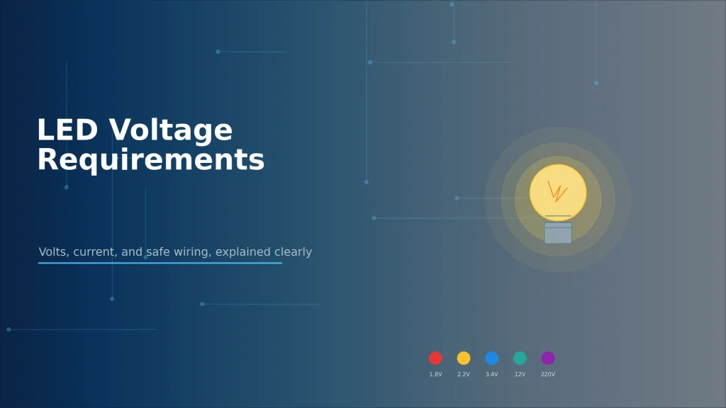 led bulb voltage requirements