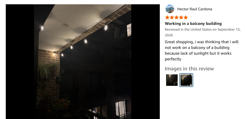 Brightech BJ-4TZ9-8ISY exterior light strings customer review
