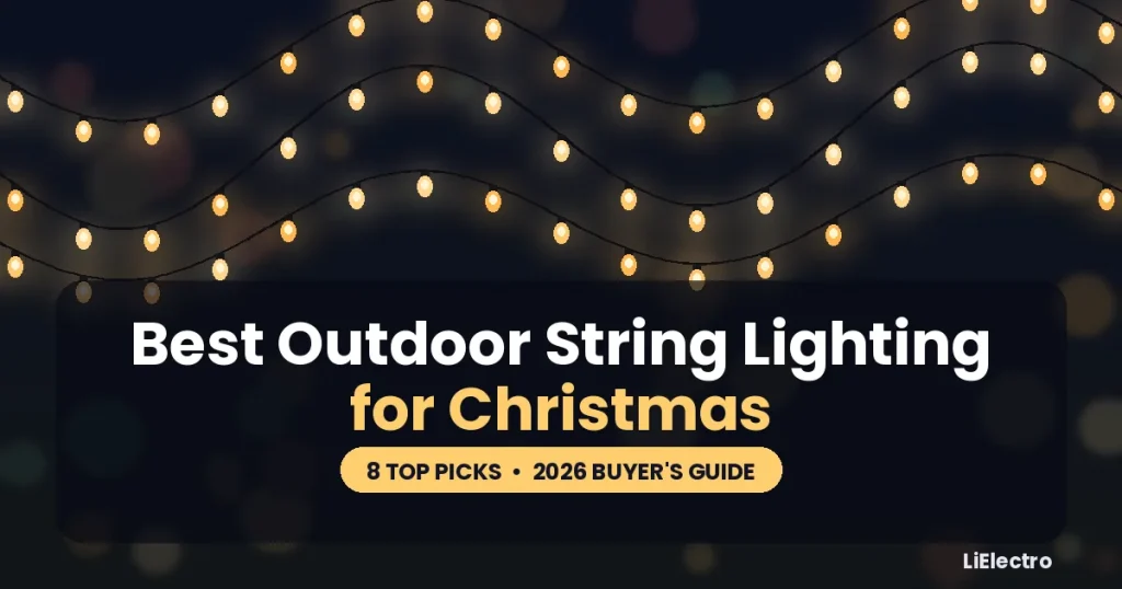 Best 8 Outdoor String Lighting for Christmas quick comparison